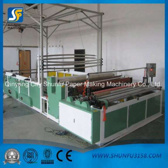 1575 Type Tissue Paper Roll Making Machine with Embossing