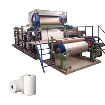 Shunfu 787mm Type Toilet Tissue Paper Making Machine For 0.8-1TPD