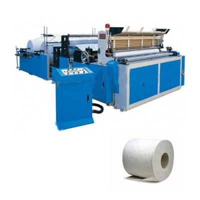 Automatic Slitter Rewinder Toilet Paper Jumbo Roll Rewinding Machine