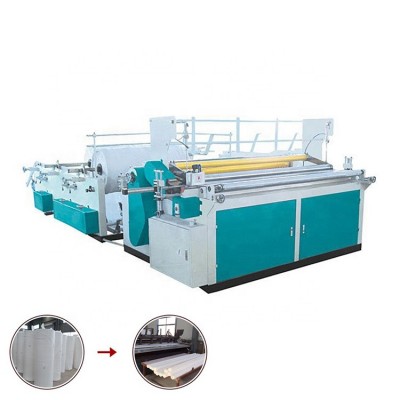 Automatic Jumbo Roll SF-1092mm Toilet Paper Slitter And Rewinder Machine